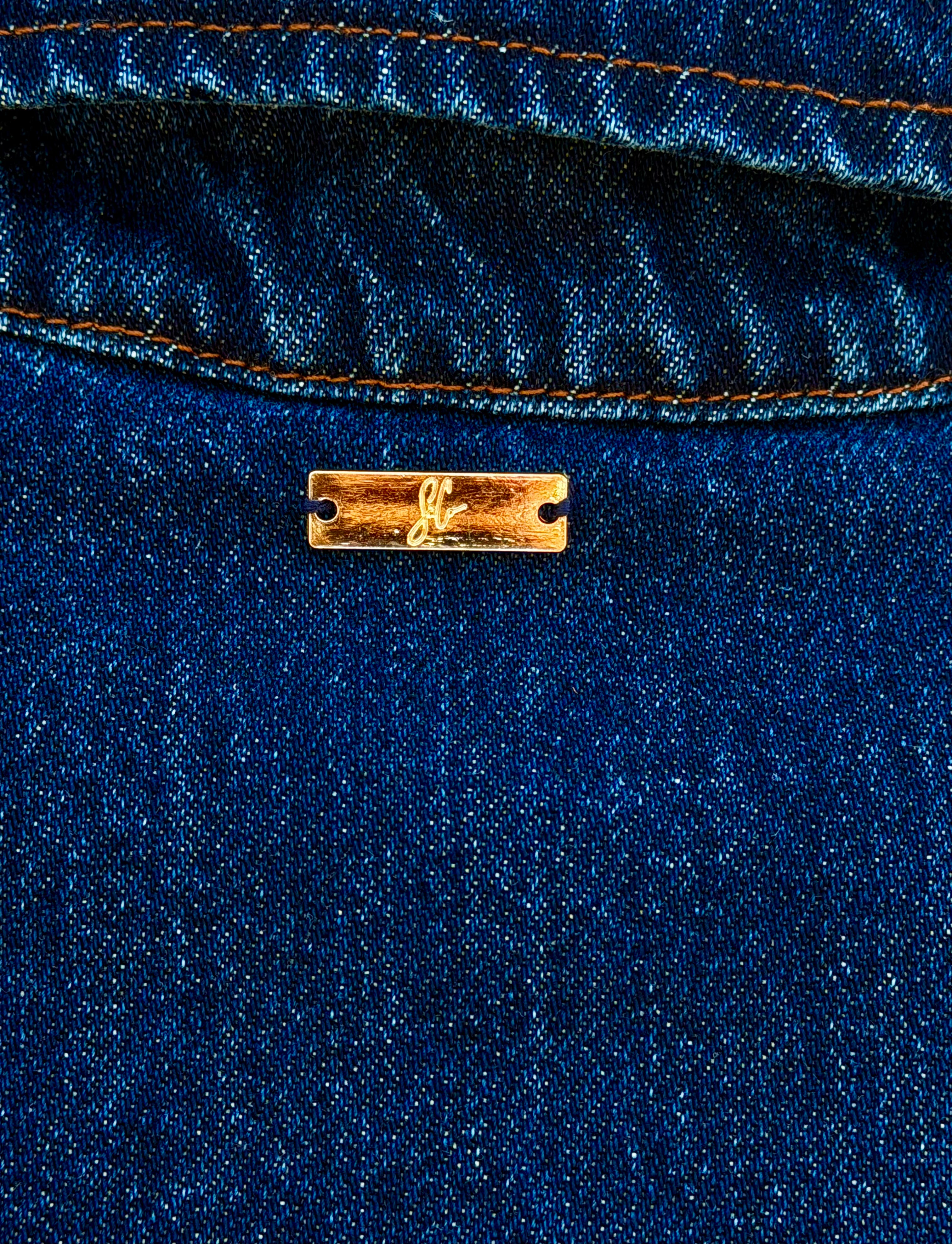 Embroy Denim Top - ARRIVING SOON