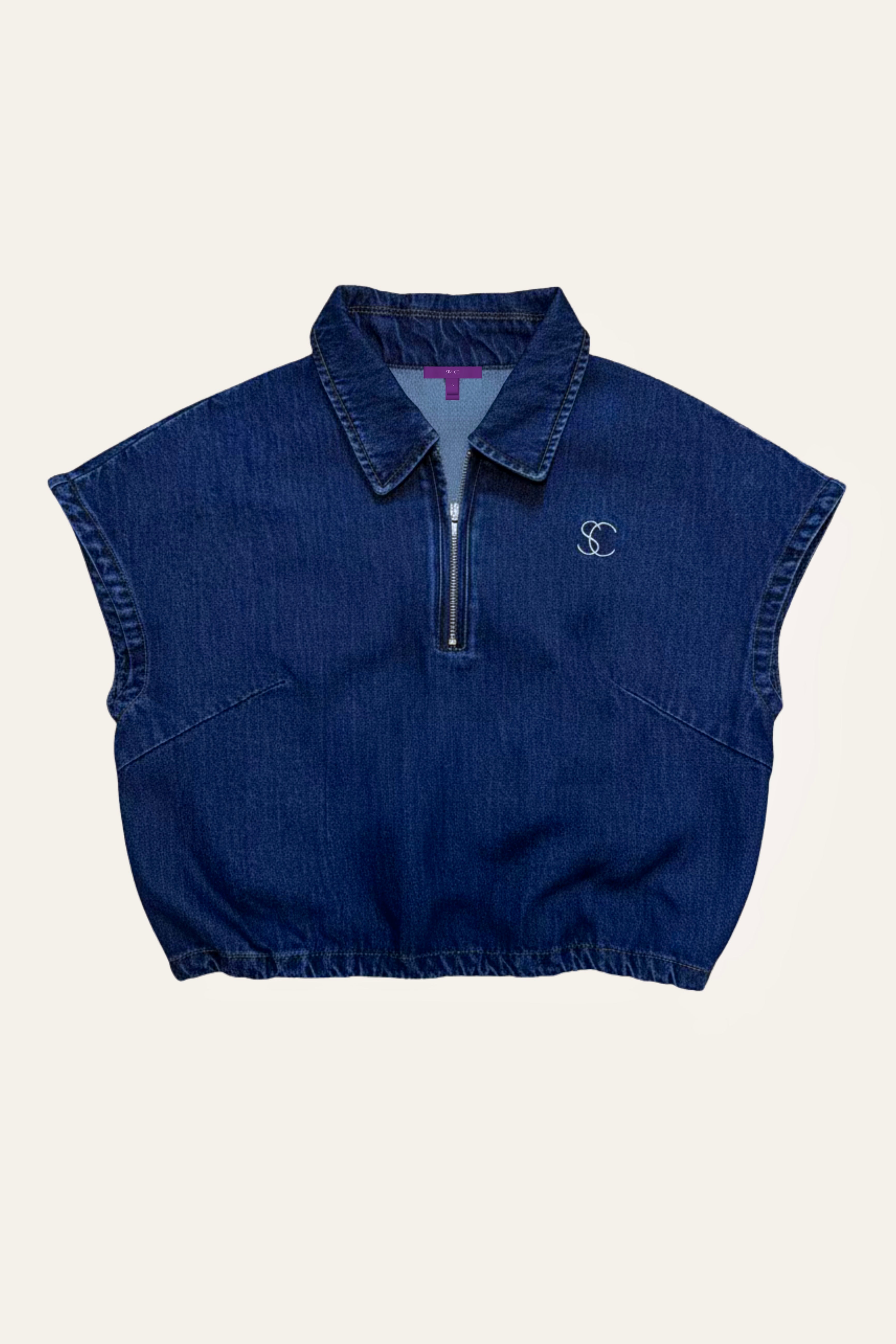 Embroy Denim Top - ARRIVING SOON