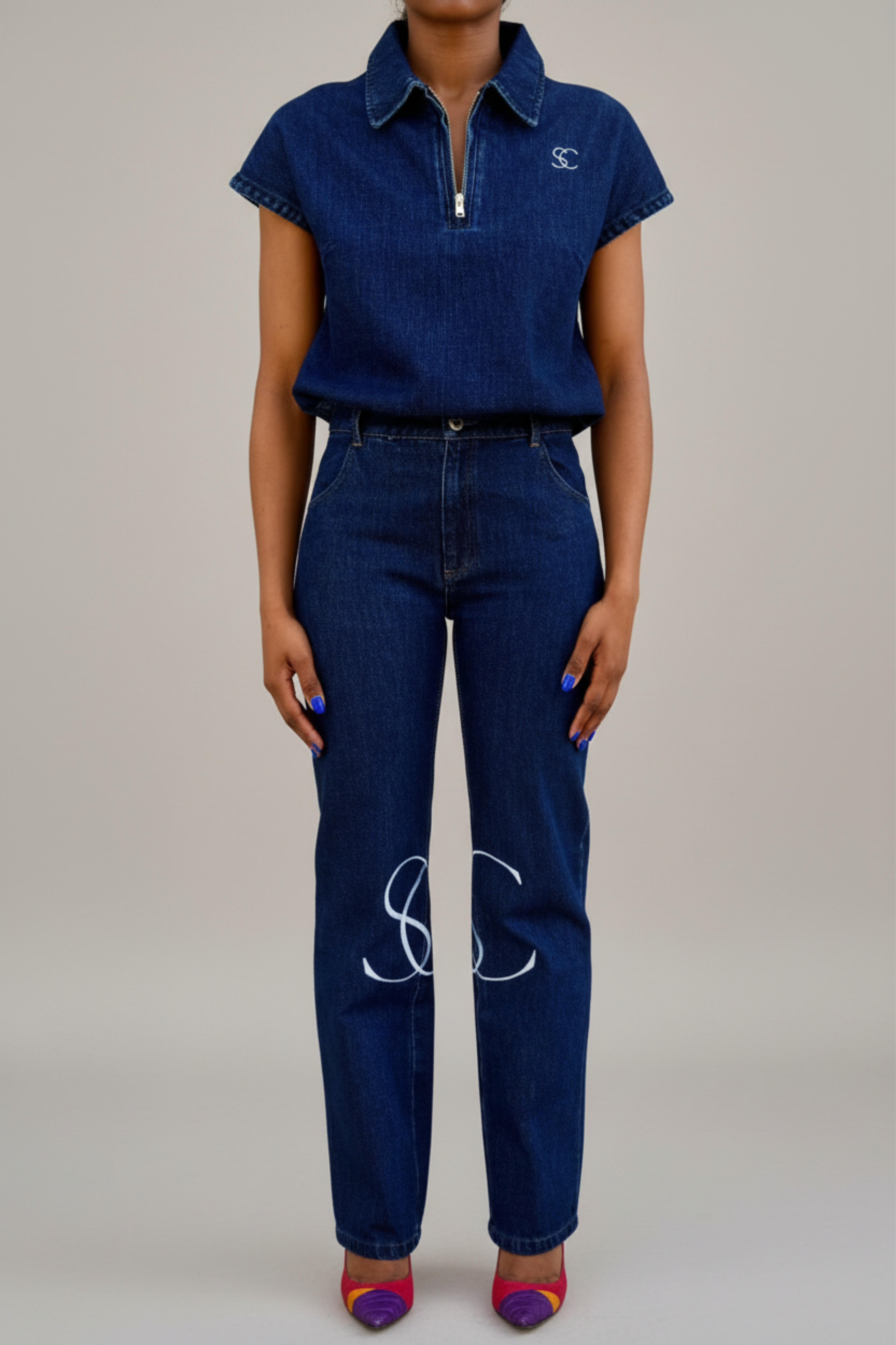 Embroy Denim Jeans - ARRIVING SOON